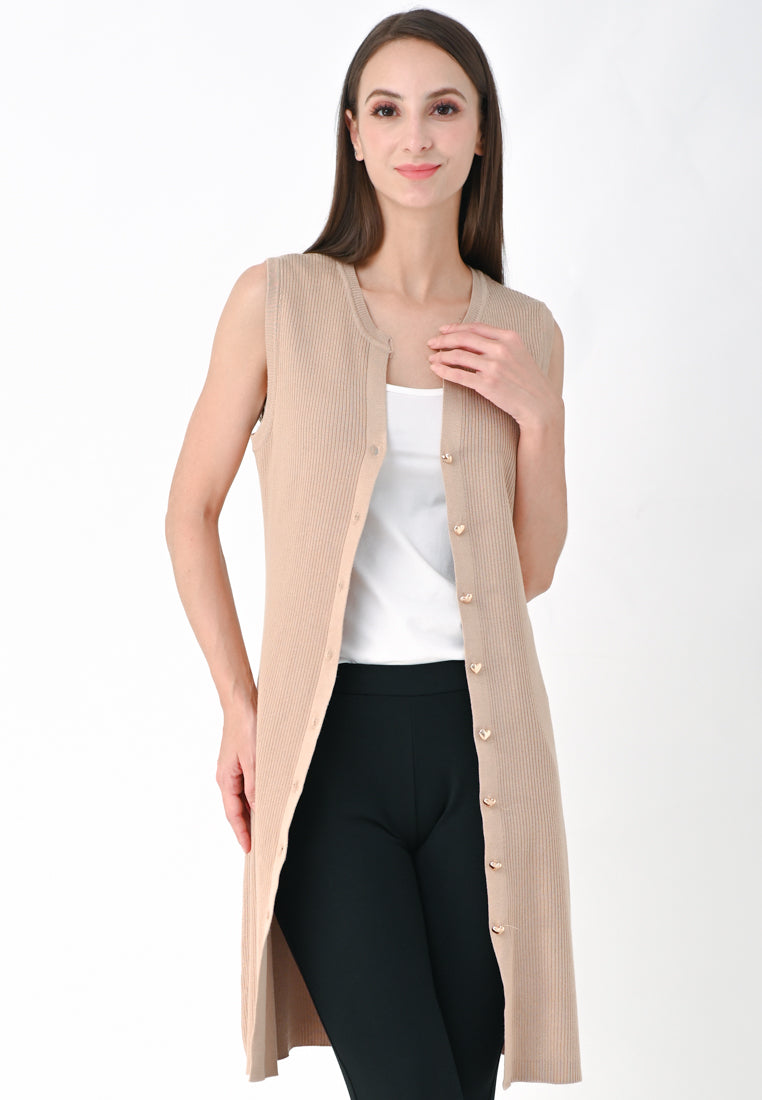 Plain B. Long Knitted Cardigan/Dress