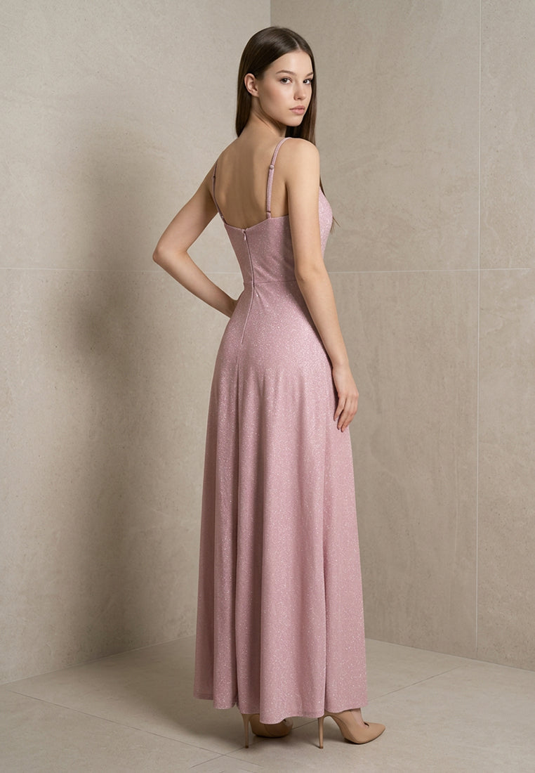 BebeBeige Single-strap Dress