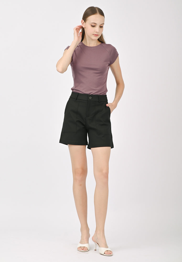 Plain B. Cap Sleeve T-Shirt