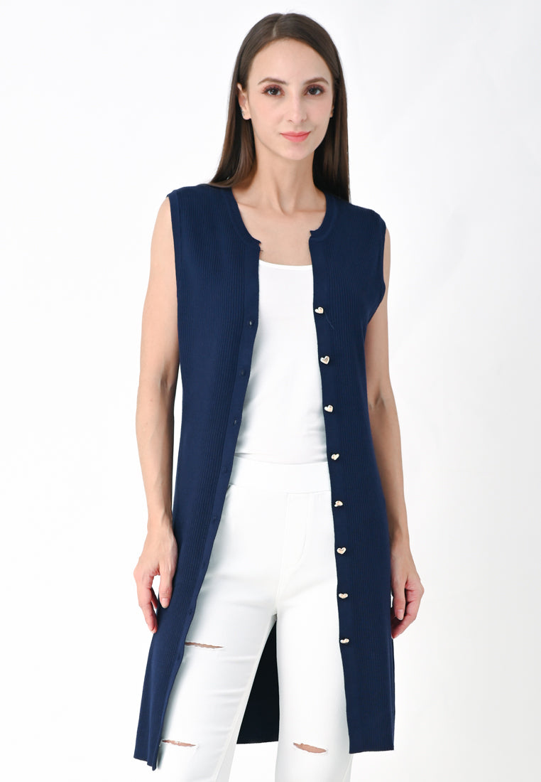 Plain B. Long Knitted Cardigan/Dress