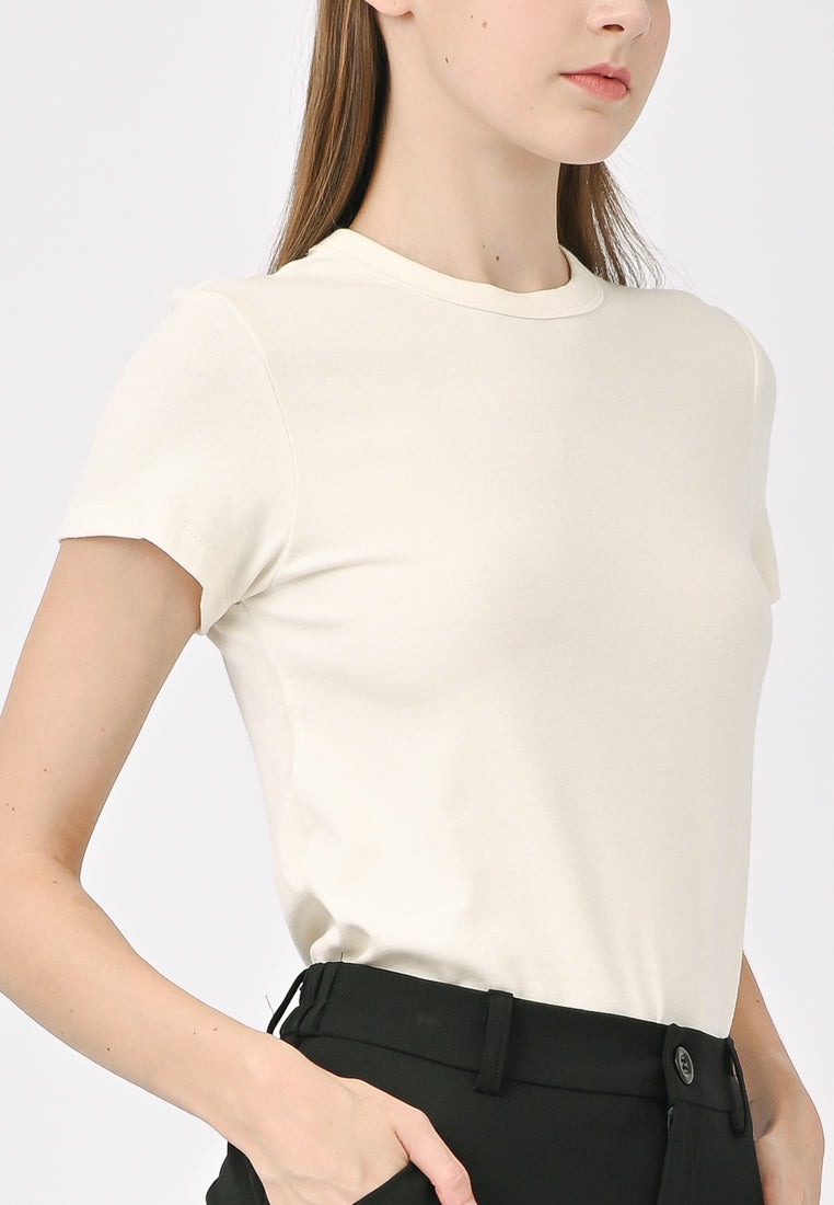 Plain B. Round Neck T-Shirt