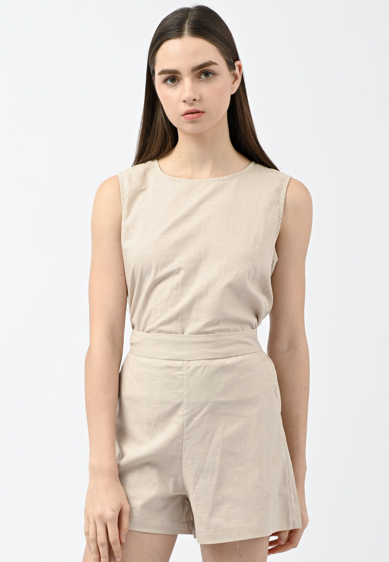 Plain B. Linen Shorts