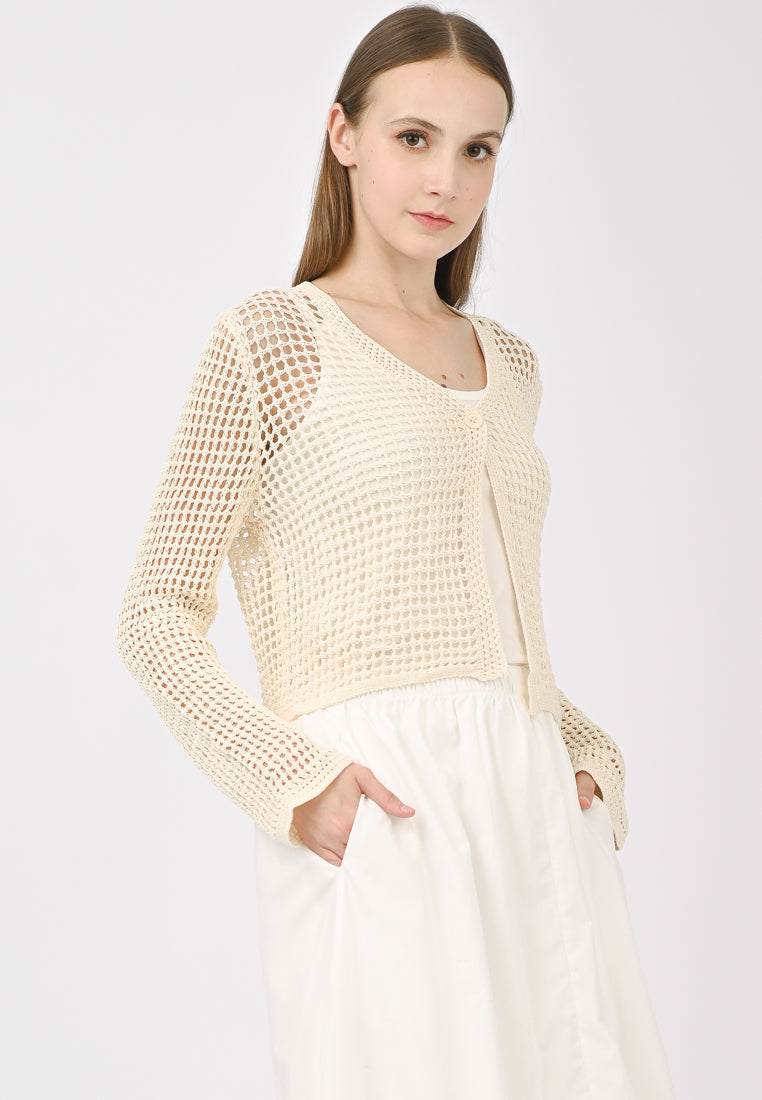 Plain B. Eyelet Outerwear