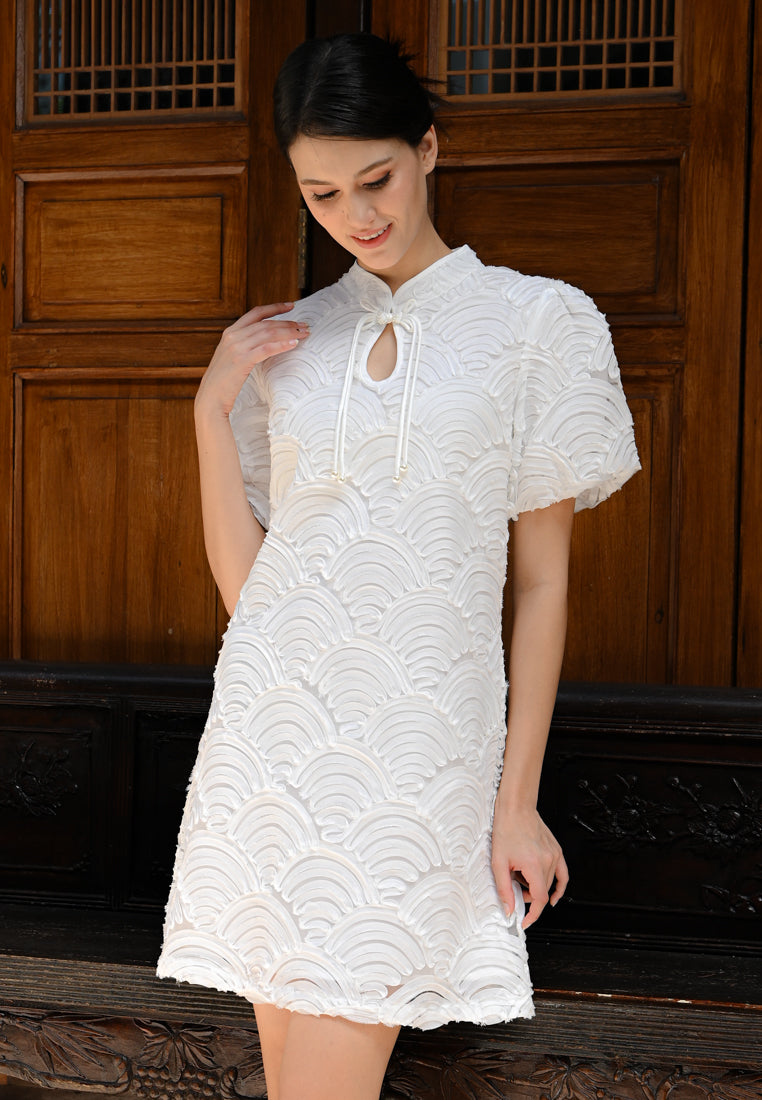 Plain B. Puff Sleeve Dress