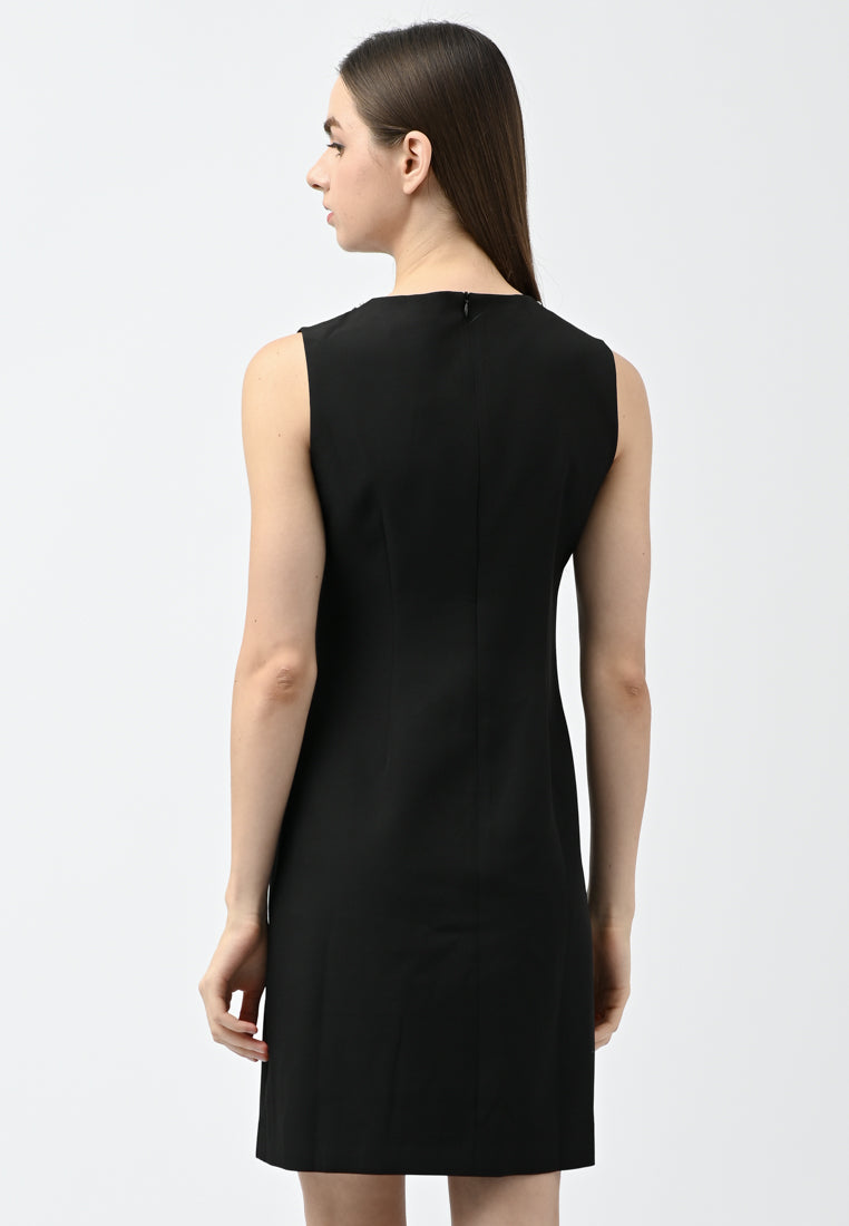 BebeButterfly Sleeveless Sequins Dress