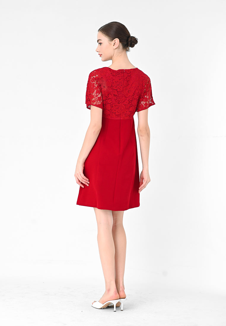 BebeButterfly Lace Dress