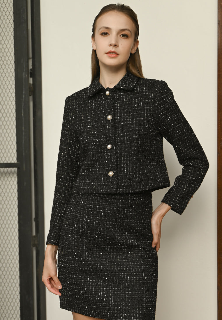 BebeBeige Blazer with Collar
