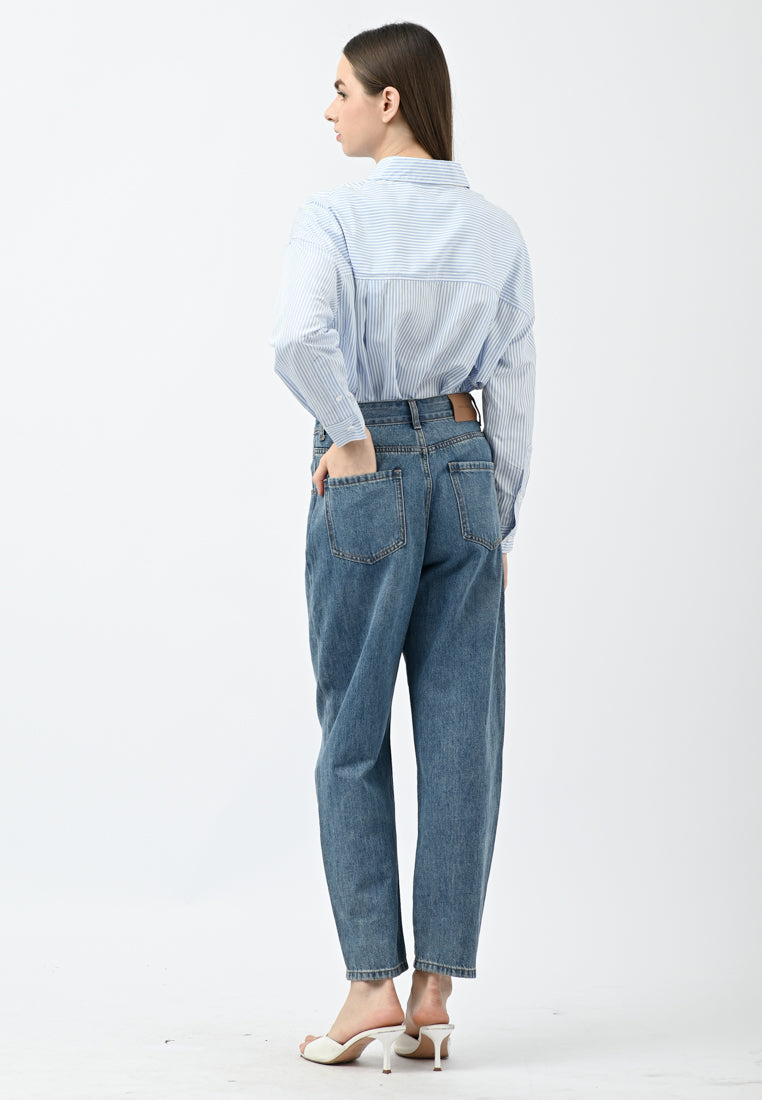 Plain B. Long Sleeve Blouse