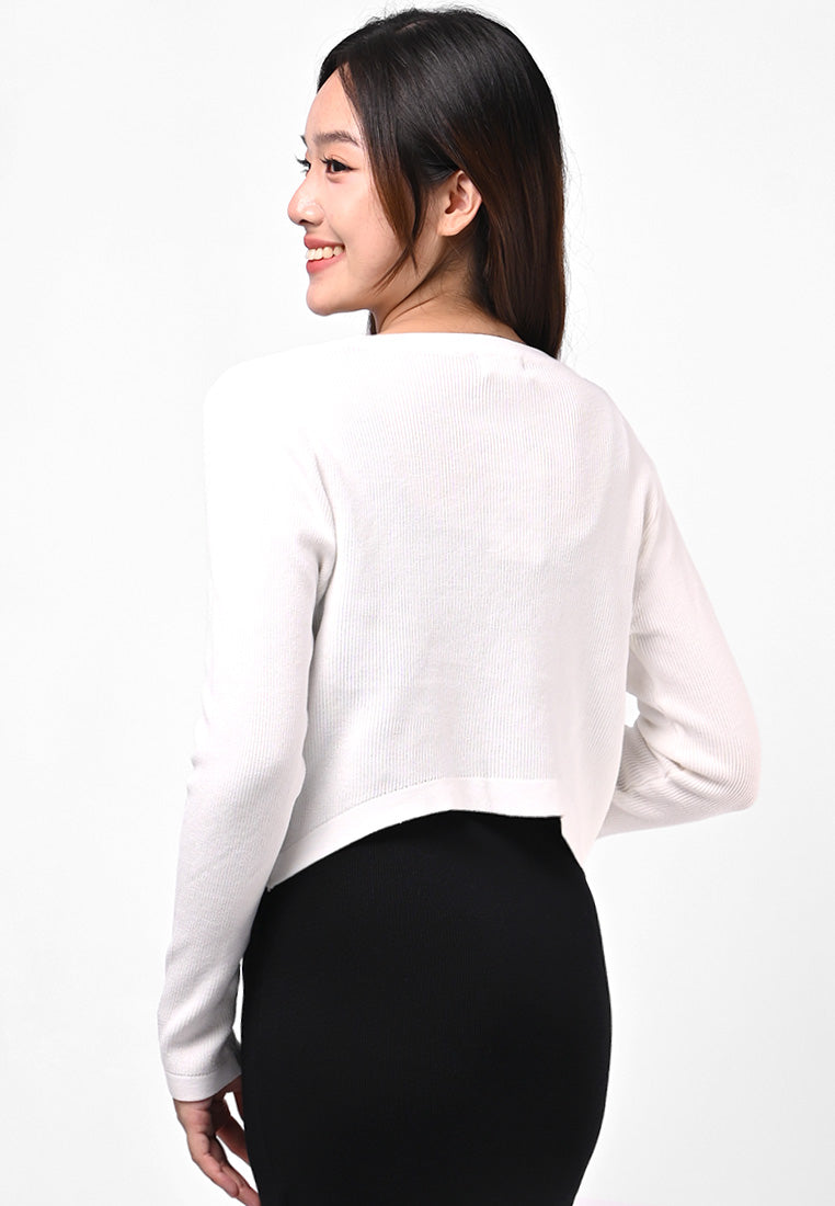 Plain B. Knitted Cardigan