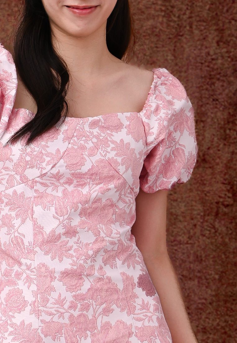 Plain B. Puff Sleeve Dress