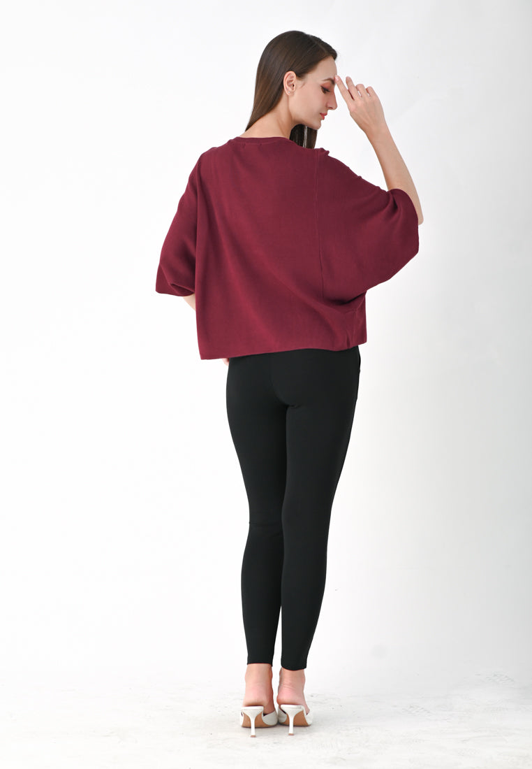 Plain B. Relaxed Fit Knit Cardigan