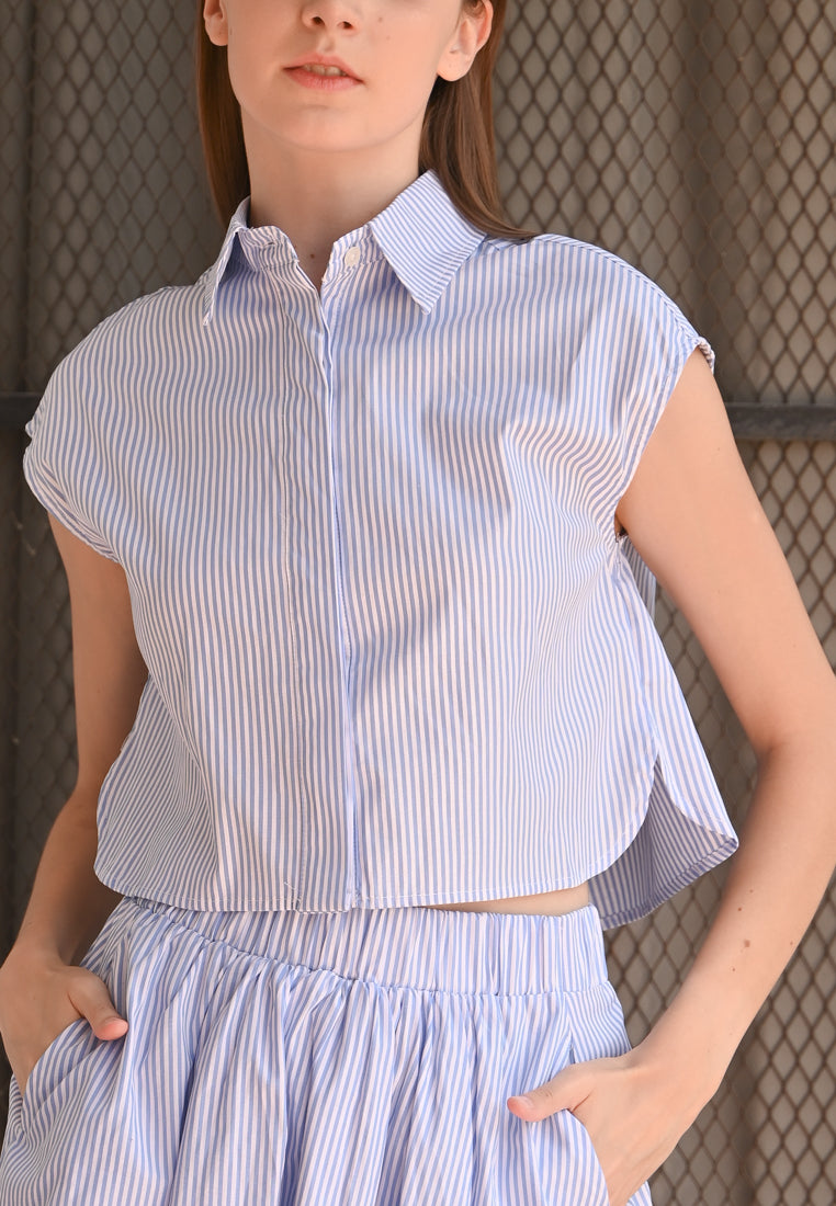 Plain B. Stripe Setwears