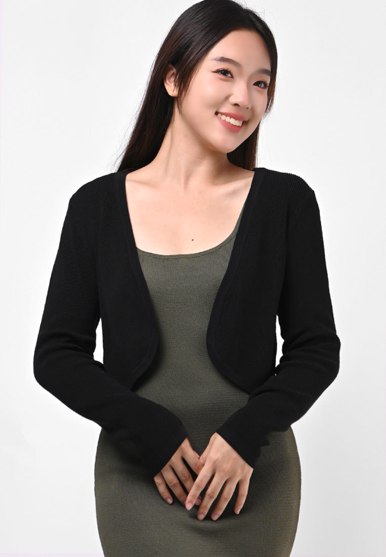 Plain B. Knitted Cardigan