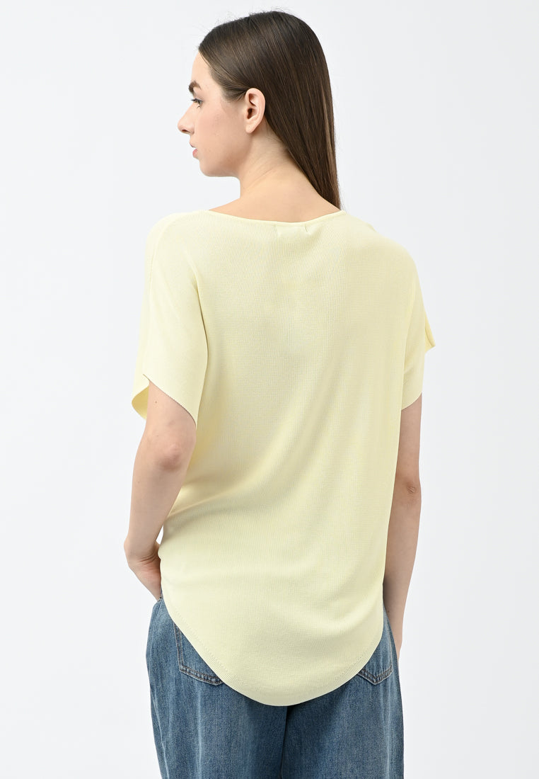 Plain B. Oversized Knit Top