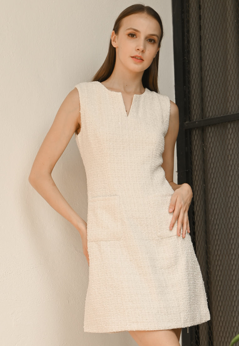 BebeBeige Chanel-Style Mini Dress